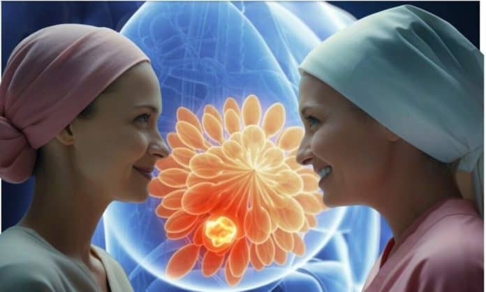 Breast cancer patients collage