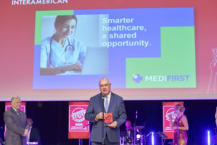 Medifirst, ο πρόεδρος Γ. Βελιώτης παραλαμβάνει διάκριση «Προϊόν της Χρονιάς», 2026