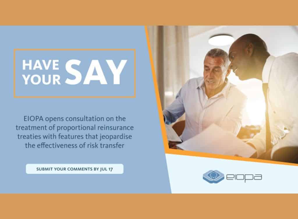 EIOPA, consultation visual