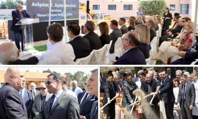 Νοσοκομείο Αττικόν, κολλάζ από τη θεμελίωση του νέου κτιριακού συγκροτήματος, 2026
