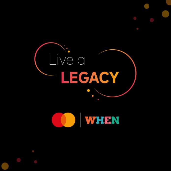 Mastercard, WHEN, εικαστικό εκδήλωσης Live a Legacy