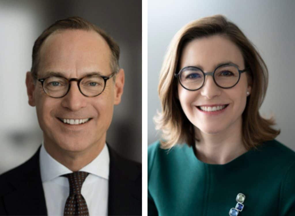 Allianz, Oliver Bäte,Claire-Marie Coste-Lepoutre, collage