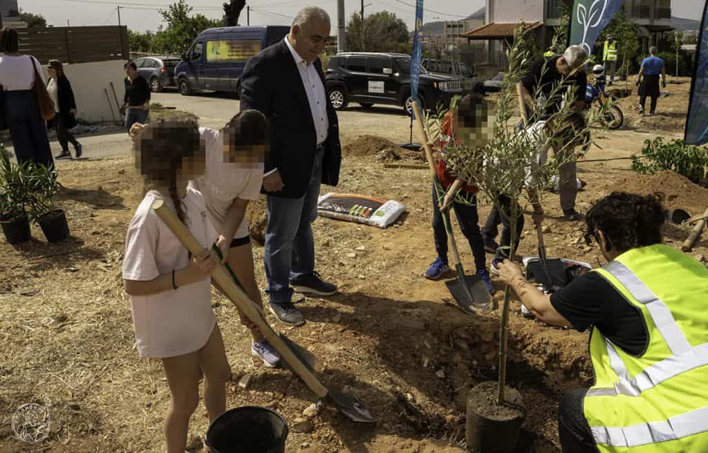 ΕΕΑ, δενδροφύτευση στο Χαλάνδρι, 2026