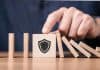 Insurance domino concept, source: Shutterstock