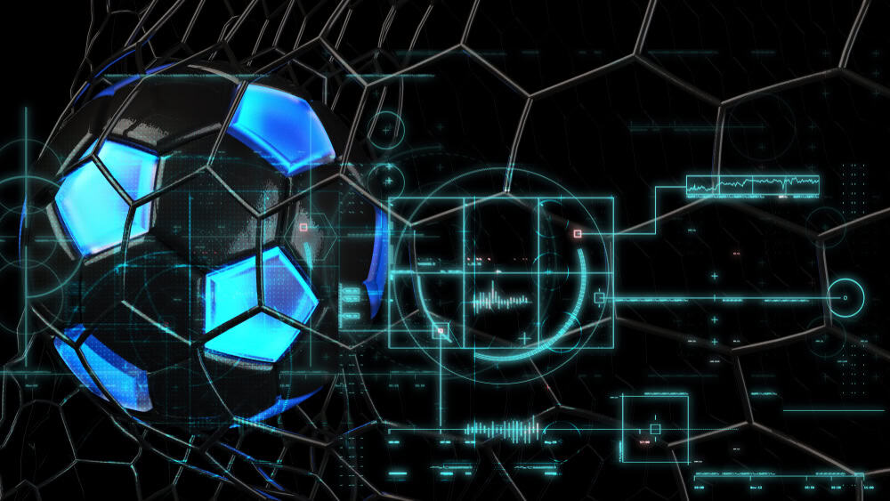 Soccer and cybersecurity concept, source: Shutterstock