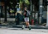 Man on electric scooter, Athens, source: Shutterstock