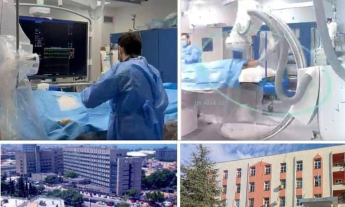 Κολλάζ με νοσοκομεία ΑΧΕΠΑ και «Γ. Παπανικολάου»