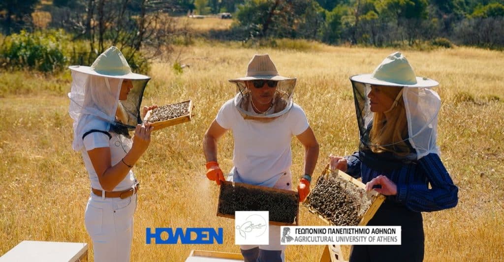 Howden, εικαστικό με μελισσοκόμους, πρωτοβουλία για την Πάρνηθα