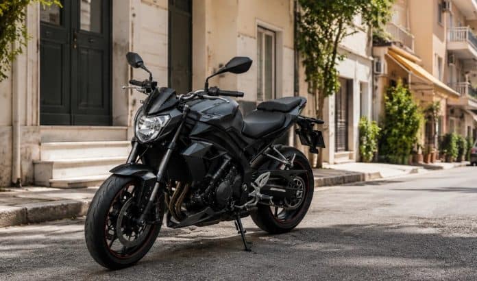 pricefox-motorcycle-report-2026 Pricefox, motorcycle on a street, report cover image