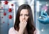 Woman anxious about covid and vaccines, source: Shutterstock