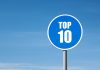 Top ten sign