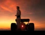 F1 The Movie sunset poster