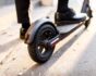 Man's leg on scooter, source: Shutterstock