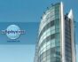 Ydrogeios Asfalistiki building and logo