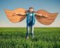 Child ready to fly, Apollon Broker promo