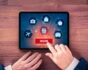 Insurance mobile app, digital insurance concept, source: Shutterstock