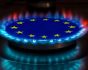 Europe flag and hob burner of blue gas, energy crisis concept, source: Shutterstock