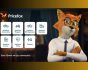 Pricefox, εικαστικό με μασκότ και εικονίδια υπηρεσιών