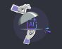 Hands serving AI, source: Shutterstock